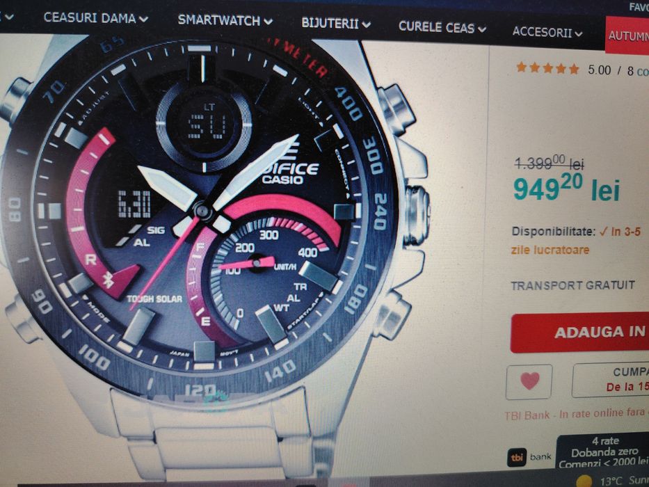 Casio Edifice Bluetooth ECB-900DB-1AER