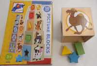 Woody - Дървени кубчета сортер - Животните