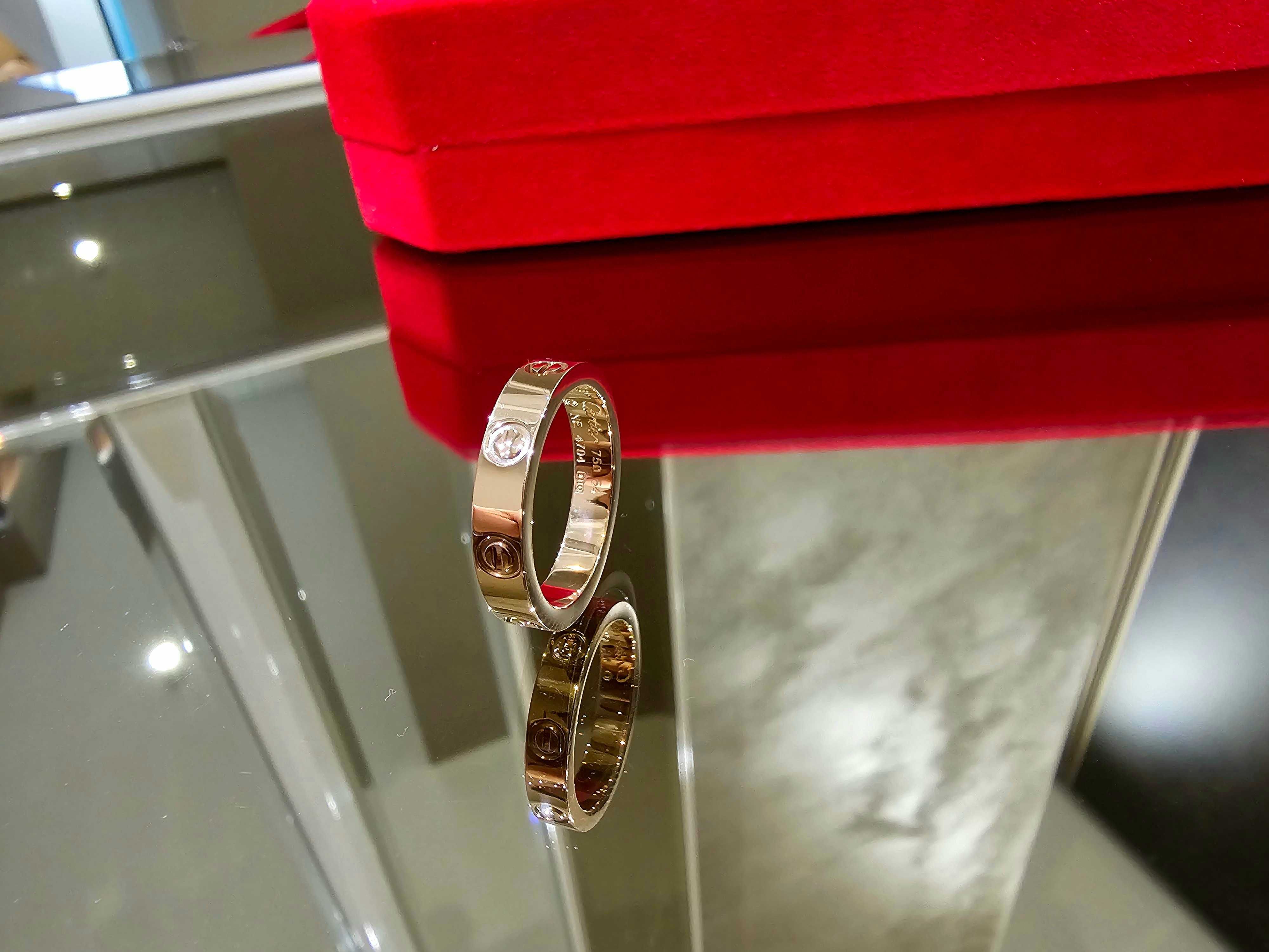 CARTIER Love Band Rose Gold Пръстен