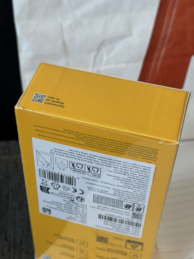 ЗАПЕЧАТАН 128GB Realme Note 60 A1  Гаранция до 2027г. Black
