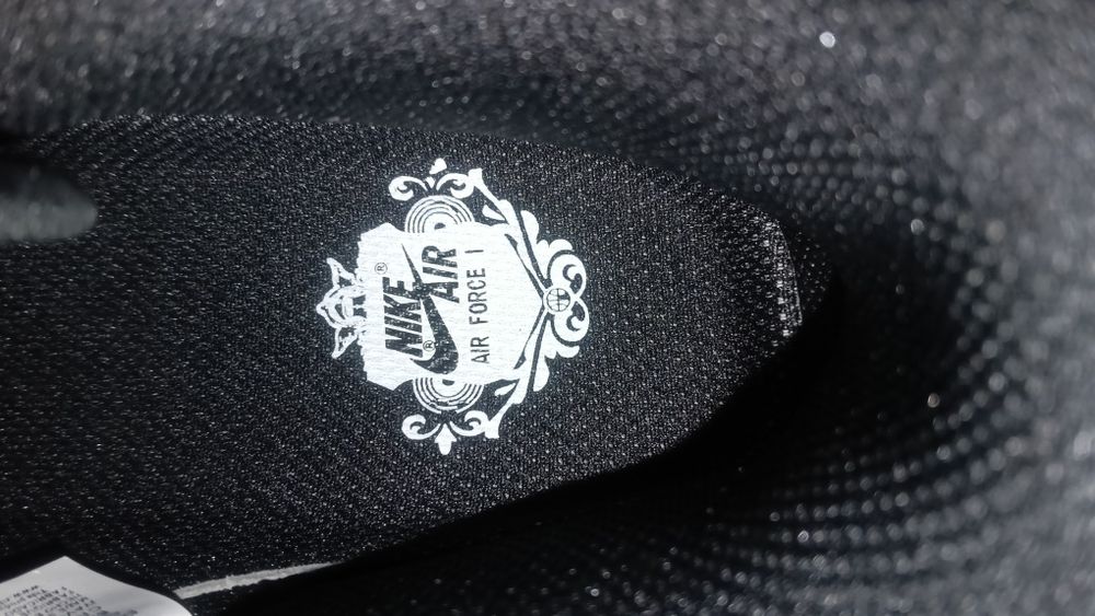 Nike Air force 1 triple black  41