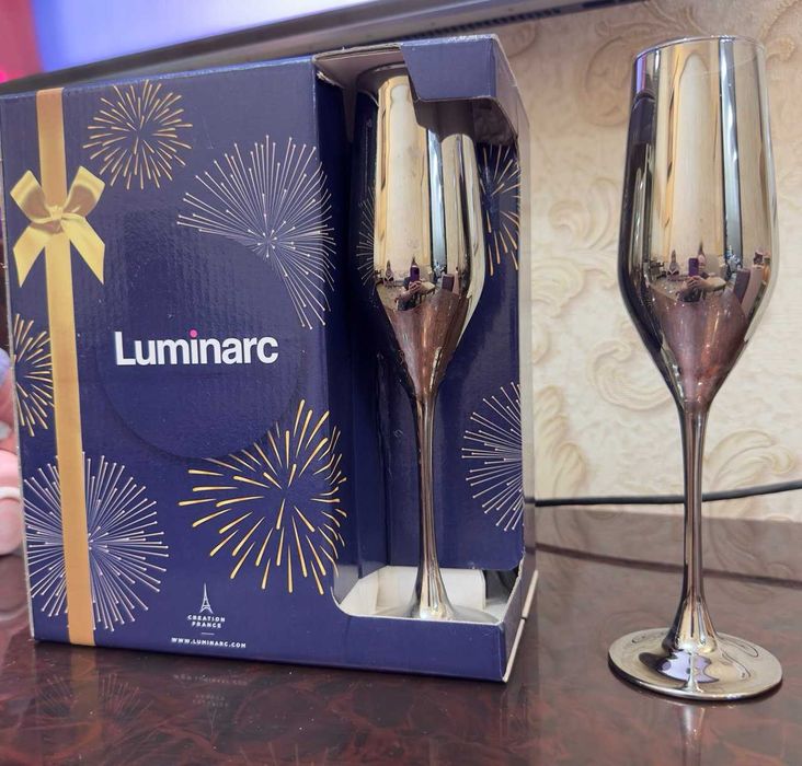 Коллекция стекла для новогоднего стола LUMINARC