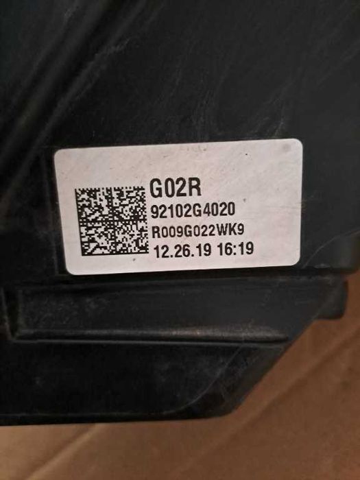 Far dreapta Hyundai i30 an 2017-2020 original cod 92102G4020