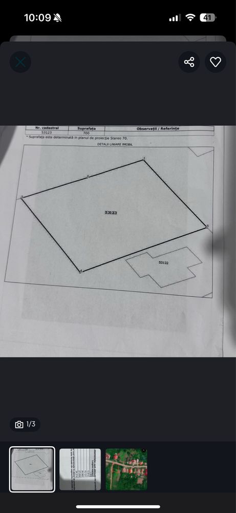 Vand teren in baita cu proiect de casa aprobat
