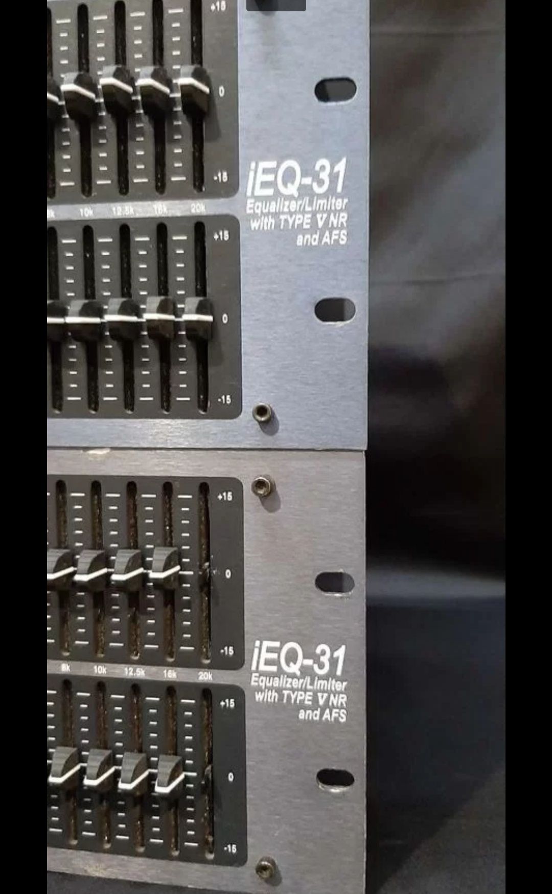 IEQ31 2-канальный 31-полосный графический эквалайзер