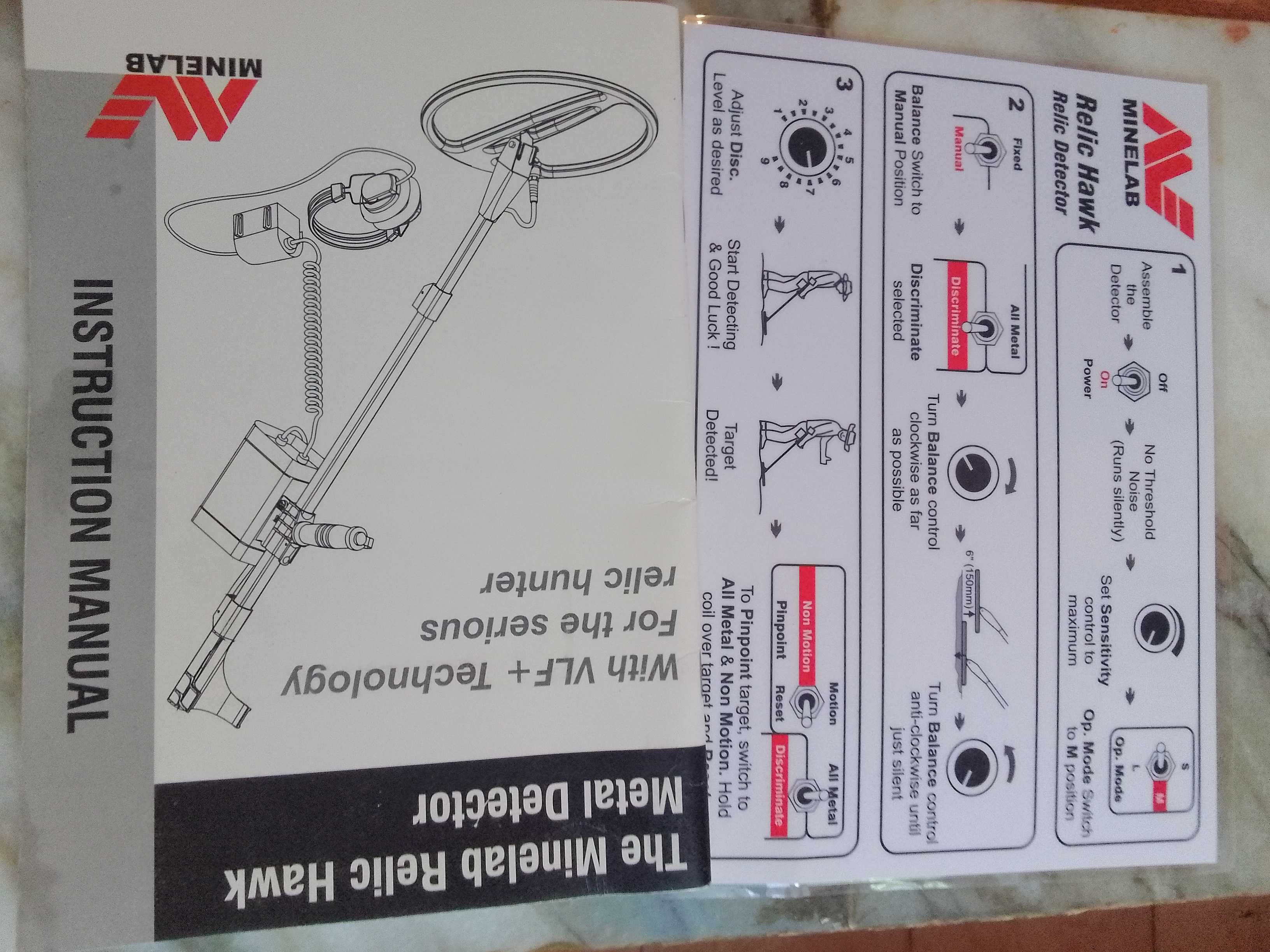 Металдетектор Minelab Relic Hauk