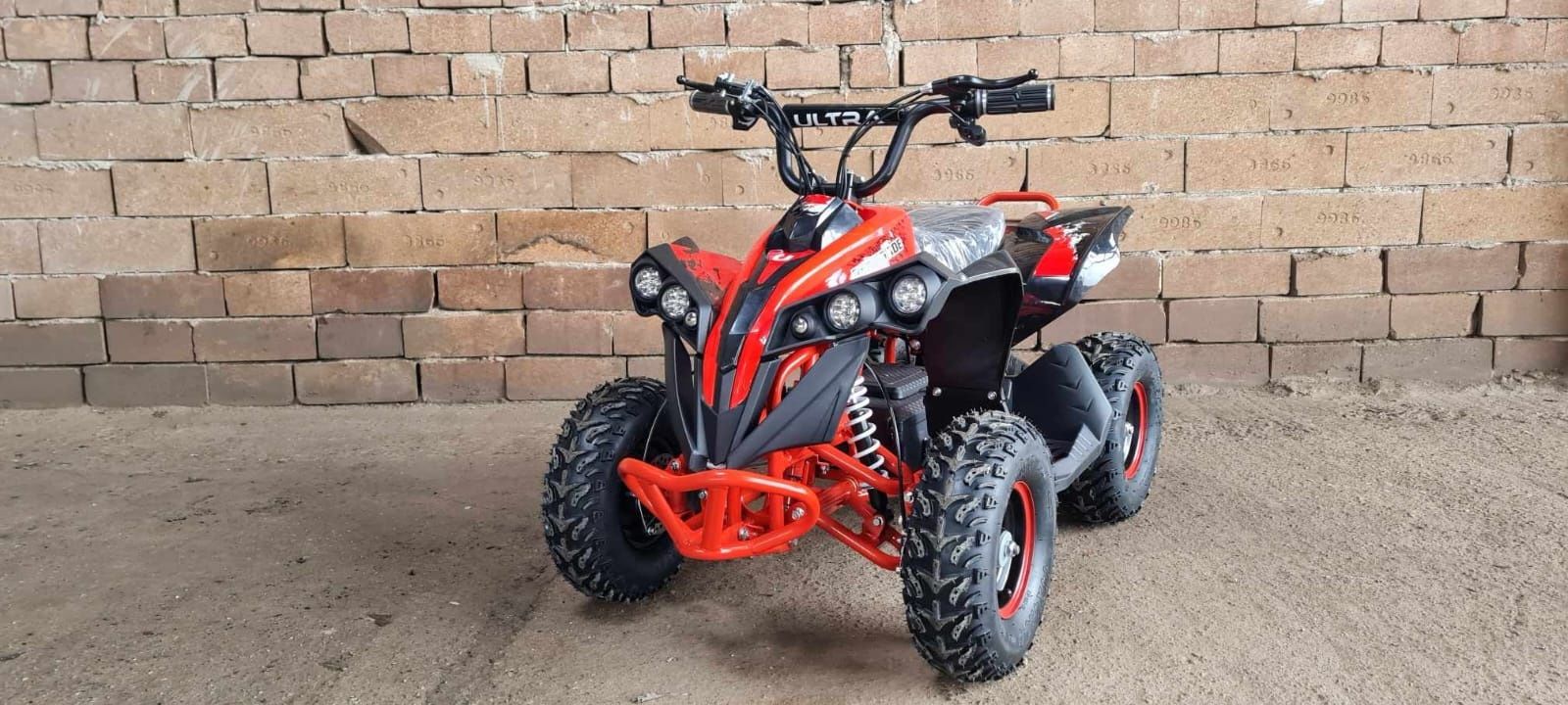 ATV 1000w nou cu garanție faruri led frâne pe disc viteza limitabilă