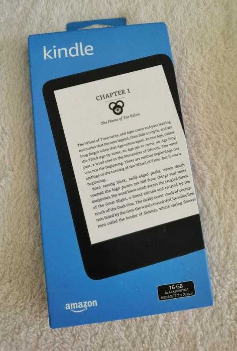 Електронен четец Amazon - Kindle 2022, 6'', 16GB, Touch, Black