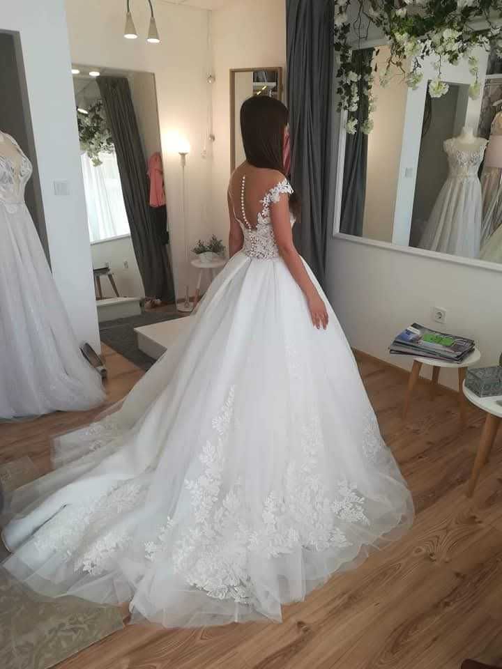Булчинска/ сватбена рокля на Gabbiano от Mille Bridal