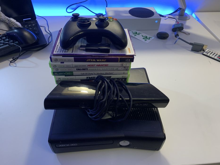 ‼️Xbox 360 cu 10 jocuri + o maneta‼️