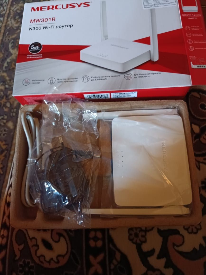 Продаю Wi-Fi роутер Mercusys MW301R