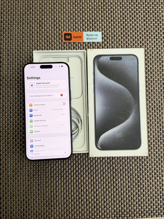 256Gb *ЛИЗИНГ*/ iPhone 15 Pro Max Blue Titanium / Айфон