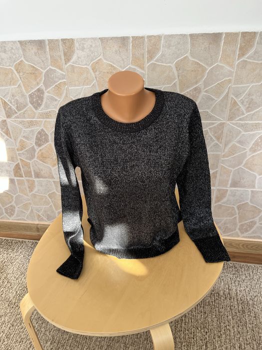 Pulover dama TERANOVA cu fir argintiu