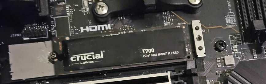 Crucial T700 2TB Gen5 SSD NVME 2.0 (без Heatsink)