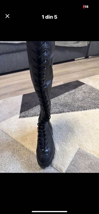 Cizme lungi marimea 37