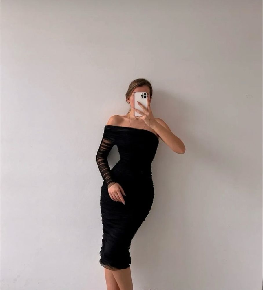 Rochie midi eleganta