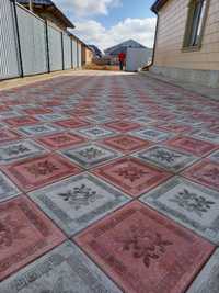 Тротуарные плитки более 26 видов в Атырау
