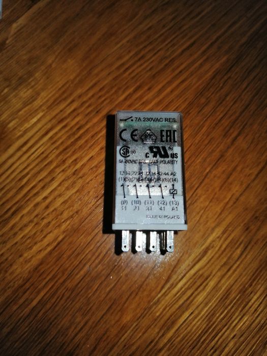 RELPOL Releu R4N 2014 23 5024 WTL + priza releu R4 GZT4