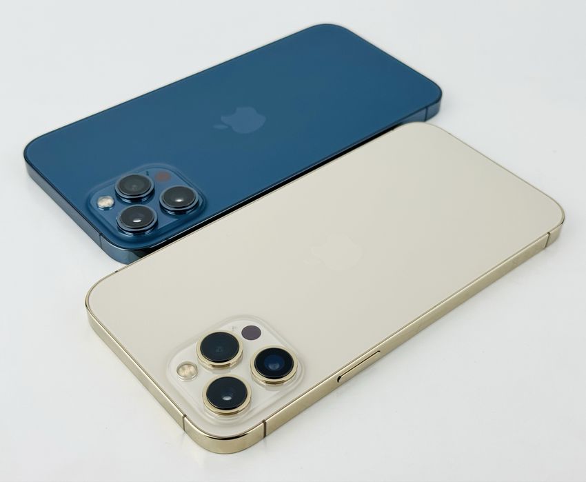 Apple iPhone 12 Pro Max 128GB Blue / Gold 100% Battery! Гаранция!