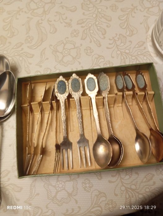 Ложки вилки и чайные ложки нержавейка