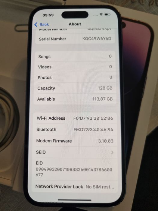 Iphone 14 pro - Deep Purple