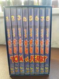 Vând colecție DVD Tom și Jerry 8 buc..Subtitrate in română