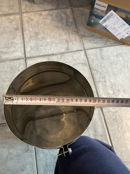 Tub inox evacuare fum , ventilatie, abur, etc