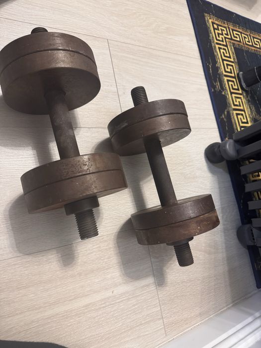 Гантели 12/12=24 кг