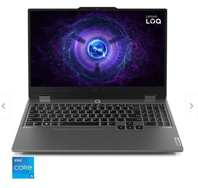 Laptop Gaming Lenovo LOQ 15IAX9 i5-12450HX 15.6" 144Hz 24GB RTX 3050