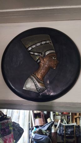 Металлическая подвеска на стену Нифертити