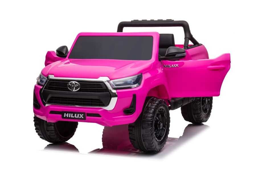 Masinuta electrica pentru 2 copii 4x4 Toyota Hilux 12V 14Ah, pink