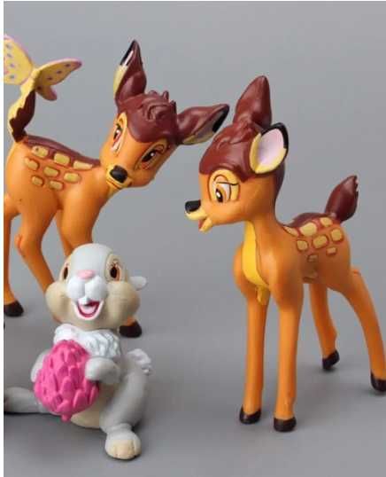 *Set 6 figurine BAMBI_4-7 cm