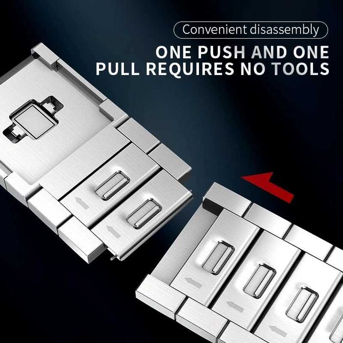 Curea metalica ceas Apple Watch Ultra / Ultra 2 49mm titanium orange