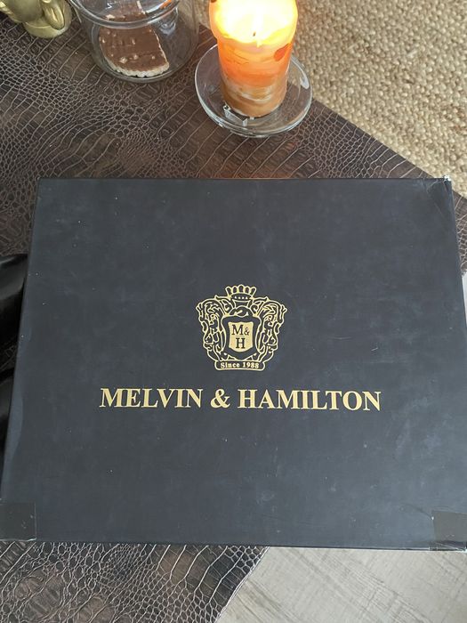 Botine piele naturala Melvin Hamilton