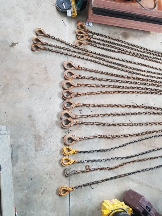 Lanț 4 șiruri ridicare sarcini macara zală 14 mm 10mm