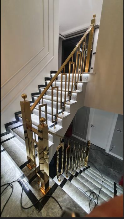 Перила из нержавейки стали Поручений