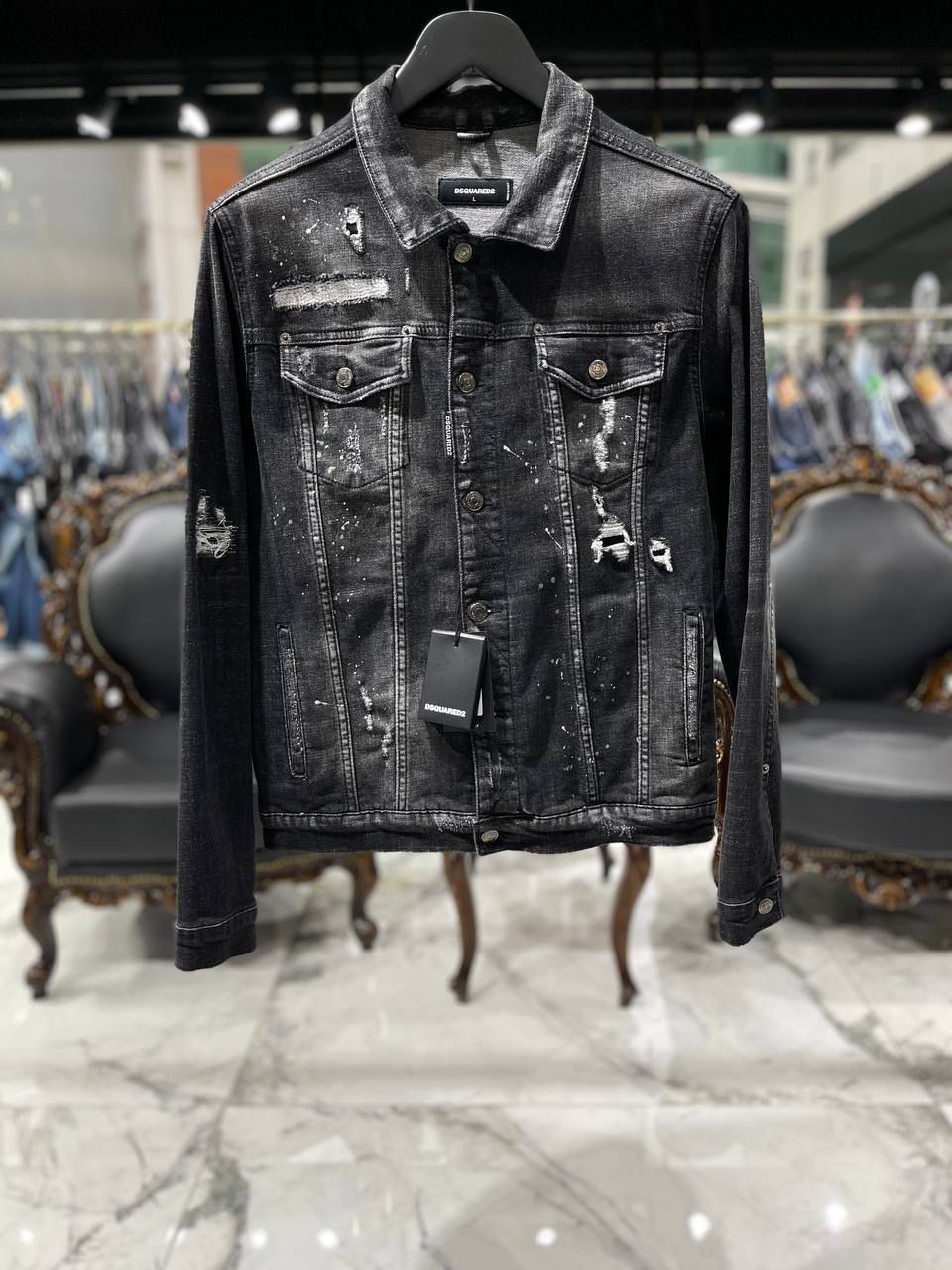 Мъжко дънково яке Dsquared