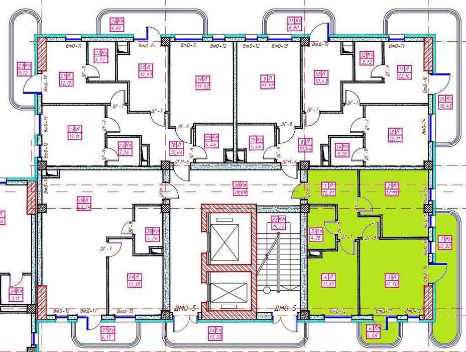 2-комнатные квартиры с террасой ЖК PARKWOOD есть 3 квартиры 63-68 кв.м