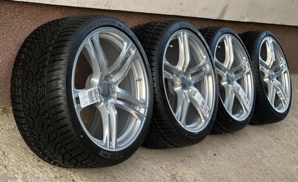 Ocazie Roti Audi-R8 Dunlop Noi! Doua Latimi/Originale Anvelope  Iarna!