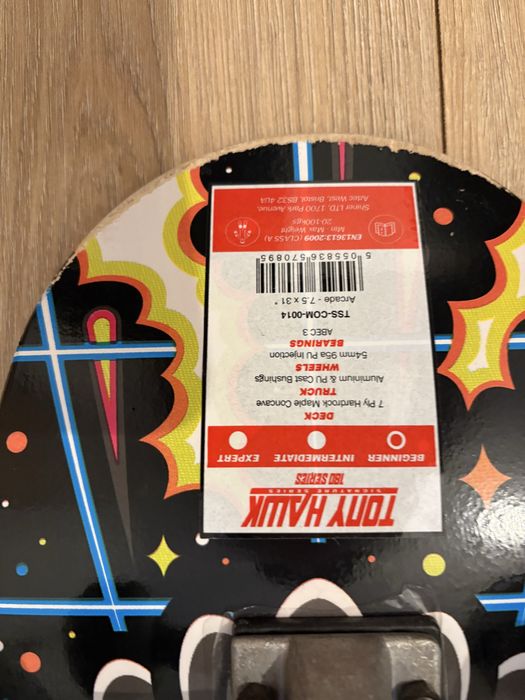 Skateboard Tony Hawk 180 Series – 7.5” x 31”