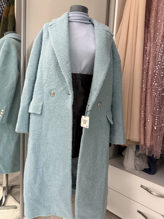 Palton Zara baby blue