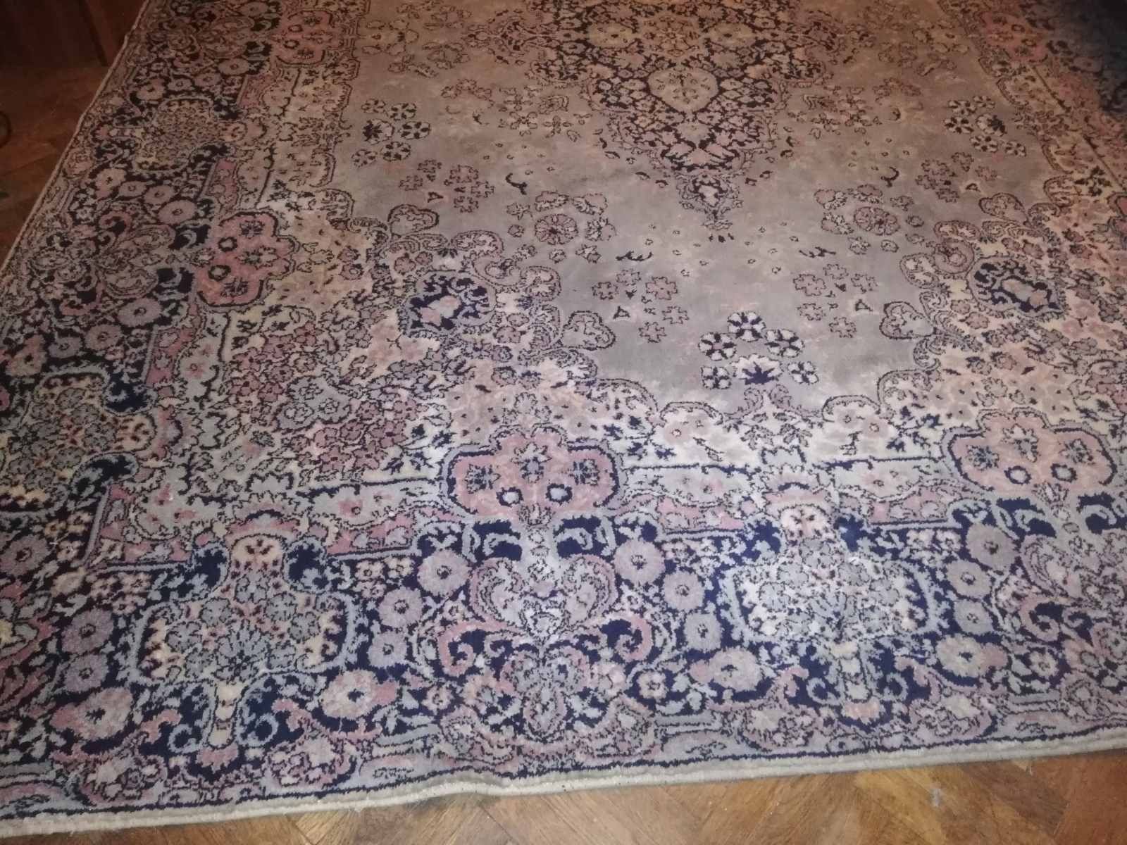Нов Персийски килим  - син 3,46. см/ 2,46 см