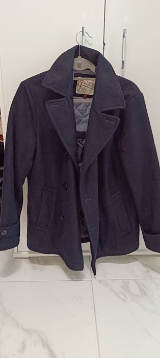 Мъжко Палто в тъмно син цвят