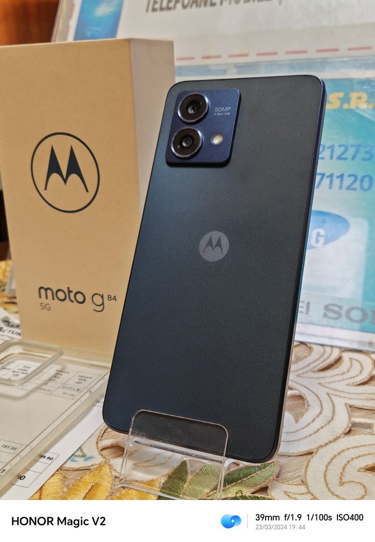 Motorola Moto G84 -5G 256 GB Midnight Blue / Factura si Garanție