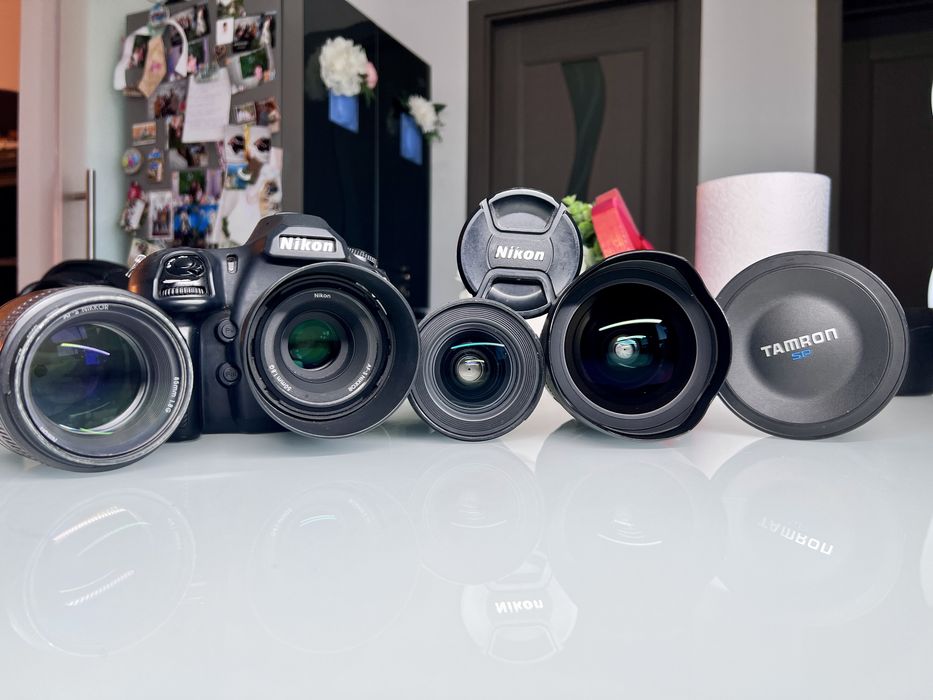 Nikon D850 kit obiective