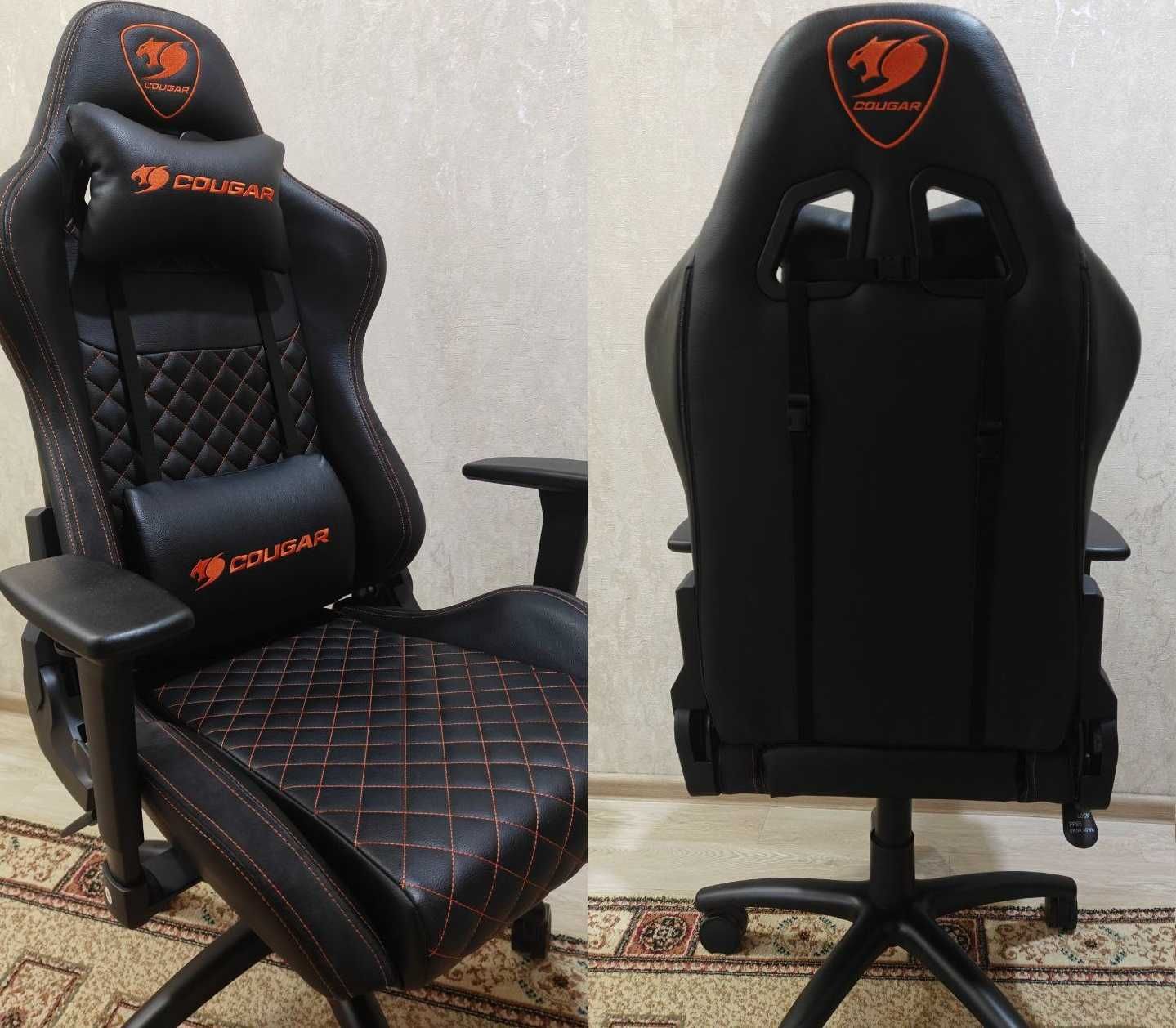 Кресло компьютерное Cougar Rampart Black