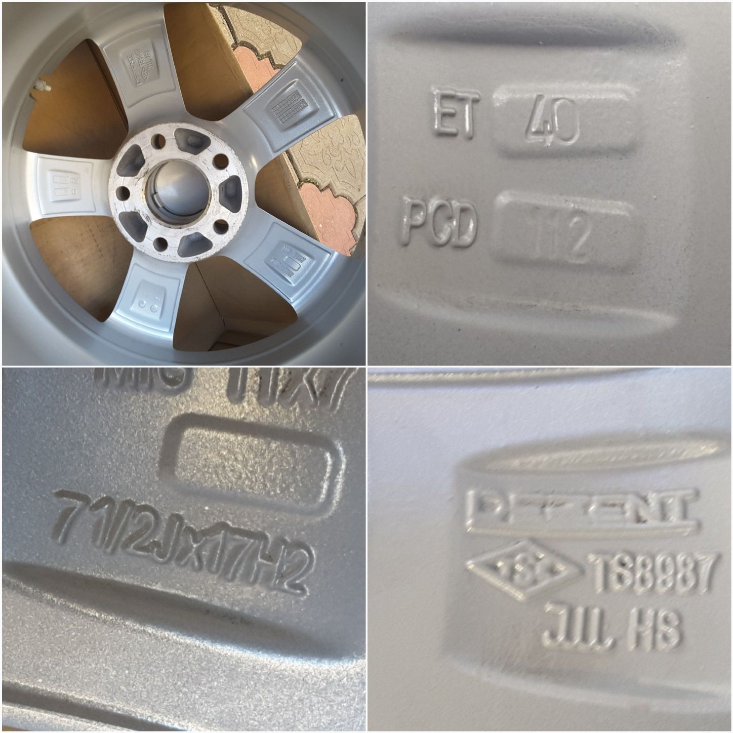 jante aliaj 17; 5x112; Audi A4B8, A4B9, A6, A6C7, A6C8, Q3,Q5
