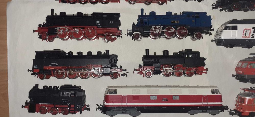 Locomotive scara HO trenulet electric