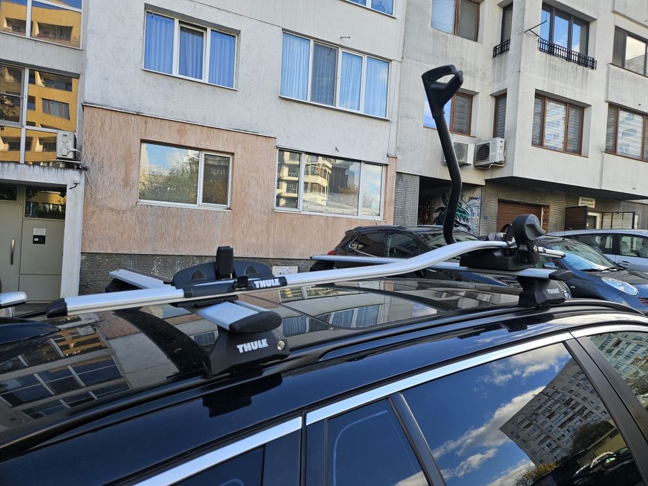 Thule, багажник за колело и греди.