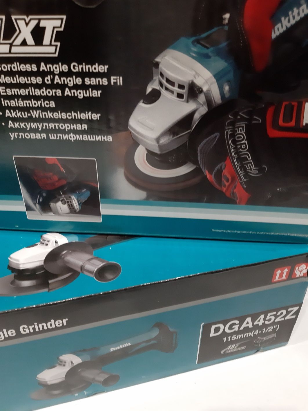 Ъглошлайф Makita DGA452/18V